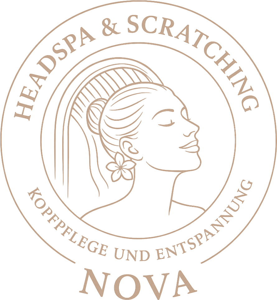 Logo Headspa Nova – Headspa & Scratching, Kopfpflege und Entspannung